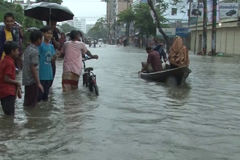 চট্টগ্রামের লাখ লাখ মানুষ আবারো পানিবন্দি