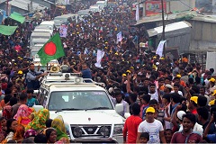 নির্বিঘ্নে কক্সবাজার পৌঁছেছেন খালেদা জিয়া