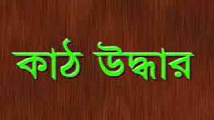 নবাবগঞ্জে ভাদুরিয়া বিটের চুরি যাওয়া কাঠ উদ্ধার 