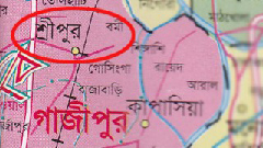 শ্রীপুরে ট্রেনে কাটা পড়ে একজনের মৃত্যু