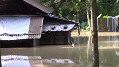 মৌলভীবাজার ও হবিগঞ্জে বন্যা, আশ্রয়কেন্দ্রগুলোতে ও ভোগান্তি