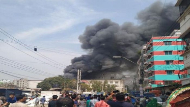 মিরপুর ঝুটপট্টিতে ভয়াবহ আগুন