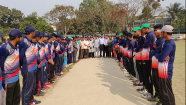 হিলিতে মুজিব শতবর্ষ উপলক্ষ্যে ক্রিকেট টুর্নামেন্টের ফাইনাল