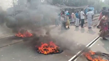 ভারতের আরও একটি রেল স্টেশনে আগুন