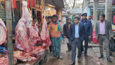 লাইসেন্স না থাকায় দুই মাংসের দোকানকে আর্থিক জরিমানা