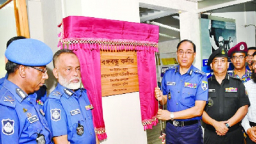 পুলিশ সদর দপ্তরে ‘বঙ্গবন্ধু কর্নার’