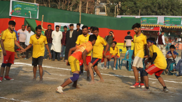 বাংলাদেশ সাংস্কৃতিক উৎসবের ১৫তম দিনে কাবাডি খেলা 