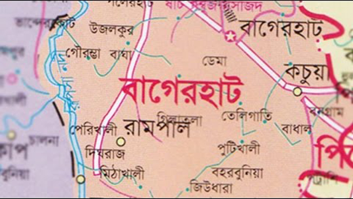 বাগেরহাট ম্যাপ