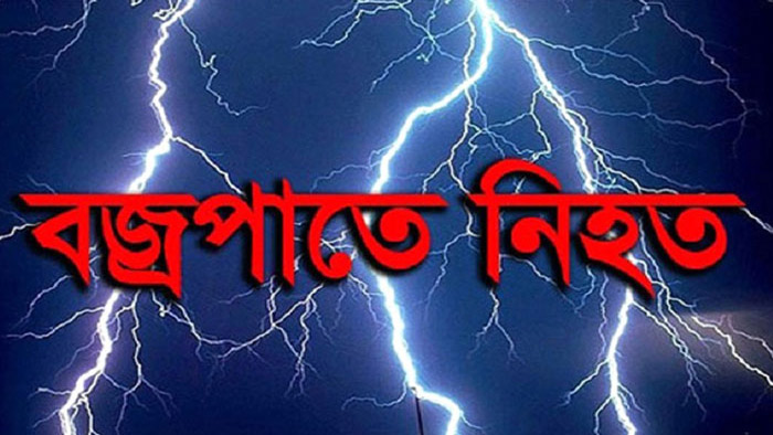 শেরপুরে বজ্রপাতে নিহত ১