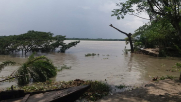 বাগেরহাটে নদীর ভাঙ্গনে রাস্তাসহ দুই একর জমি বিলীন