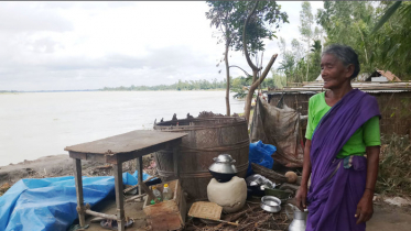 তিস্তাগর্ভে হারিয়ে গেল বিদ্যানন্দের অর্ধশতাধিক ঘর