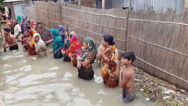 কুড়িগ্রামে নতুন করে দুর্ভোগে সাড়ে ৯ লাখ মানুষ