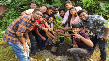 গবিতে ফাহাদের মাগফিরাত কামনায় বৃক্ষরোপণ কর্মসূচি