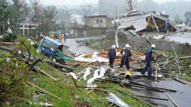 জাপানে ৬০ বছরের সবচাইতে ভয়াবহ টাইফুনে নিহত ১৯