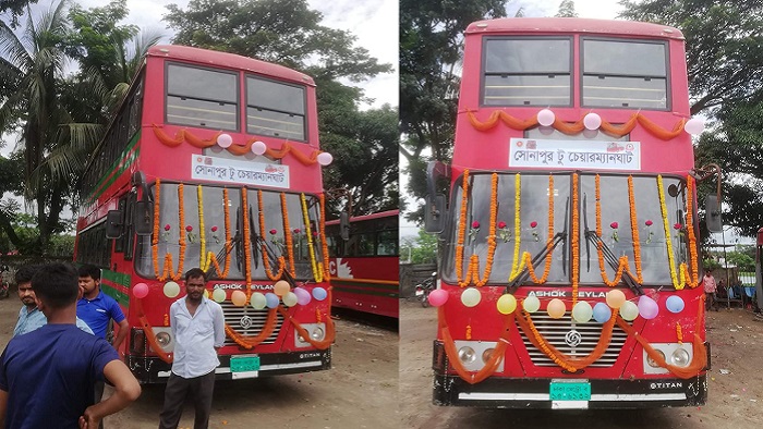 বিআরটিসির ডাবল ডেকার বাস