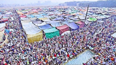 বিশ্ব ইজতেমার প্রথম পর্ব শুরু, মুসল্লিদের ঢল