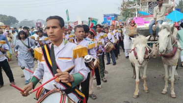 রাজধানীতে ঈদ আনন্দ মিছিল শুরু