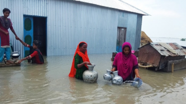 উত্তরাঞ্চলে নদনদীর পানি কমতে শুরু করলেও বেড়েছে মধ্যাঞ্চলে (ভিডিও)