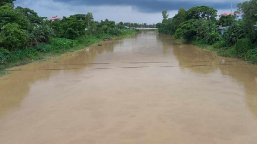 হবিগঞ্জে কালনী-কুশিয়ারা নদীর পানি বিপৎসীমার উপরে