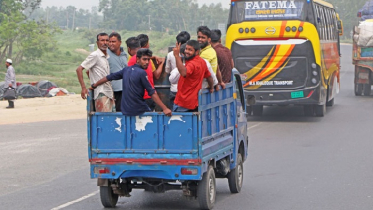 ঈদে যাত্রী চাপ বাড়লেও মহাসড়কে নেই যানজট