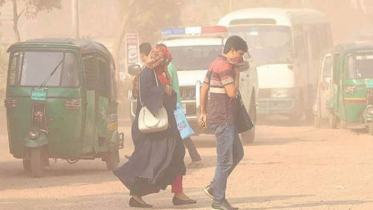 বায়ুদূষণে আজও শীর্ষে ঢাকা