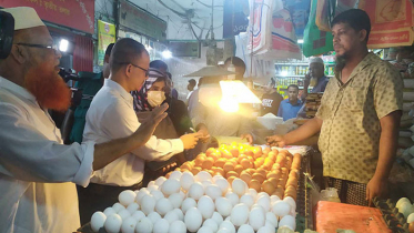 বাজার অভিযান: বেশি দামে পণ্য বিক্রির অভিযোগে জরিমানা