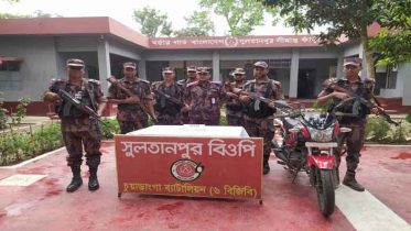 দামুড়হুদার ছয়ঘরিয়া সীমান্তে ৩টি স্বর্ণেরবার জব্দ