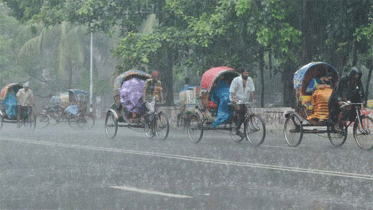 শেষ বিকেলে ঢাকায় স্বস্তির বৃষ্টি