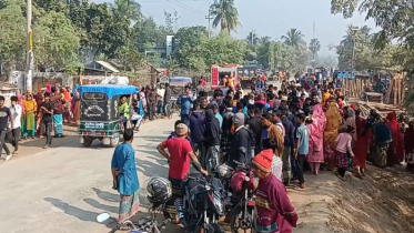 মেহেরপুরের গাংনীতে বাসের ধাক্কায় নিহত ১