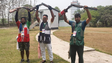 বঙ্গবন্ধু ৯ম বাংলাদেশ গেমসে ব্রোঞ্জ পদক পেলেন সাংসদ শিবলী সাদিক