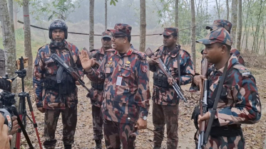 বেড়া দেয়ার চেষ্টা বন্ধ হলেও নির্মাণসামগ্রী সরায়নি বিএসএফ