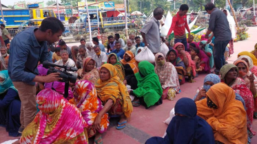 কুড়িগ্রামে ট্রাই ফাউন্ডেশনের উদ্যোগে খাদ্য সহায়তা প্রদান