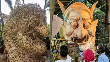 ফের চারুকলায় তৈরি হচ্ছে “স্বৈরাচারের প্রতিকৃতি”