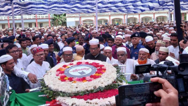 রাষ্ট্রীয় মর্যাদায় বীর মুক্তিযোদ্ধা মেয়র তাহের’র দাফন সম্পন্ন 