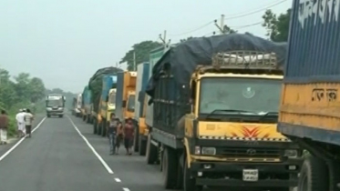 দৌলতদিয়ায়-পাটুরিয়া নৌ-রুটে ফেরি পারাপার ব্যাহত