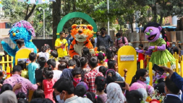 শিশুদের কোলাহলে কাটলো বই মেলার শেষ শিশু প্রহর