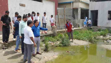 এডিসের লার্ভা পাওয়ায় ১৬ স্থাপনাকে জরিমানা