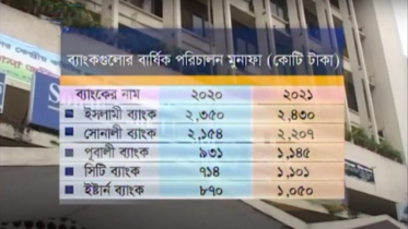 মহামারির মধ্যেও বেড়েছে ব্যাংকের পরিচালন মুনাফা (ভিডিও)