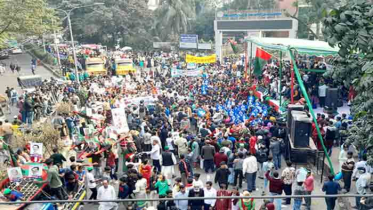 আওয়ামী লীগের বিজয় শোভাযাত্রায় লাখো মানুষের ঢল