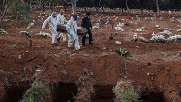 ব্রাজিলে মৃত্যু ৫ লাখ ছাড়ালো, বিশ্বে পৌনে ৩৯ লাখ