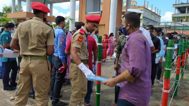 ববিতে সুষ্ঠু ও শান্তিপূর্ণভাবে ঢাবির ভর্তি পরীক্ষা সম্পন্ন