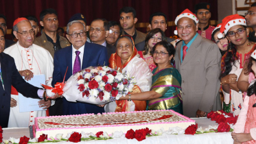 আজ বড়দিনের শুভেচ্ছা বিনিময় করবেন রাষ্ট্রপতি