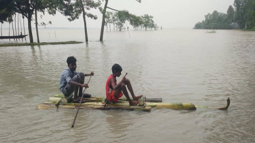 বগুড়ায় বন্যা পরিস্থিতির অবনতি