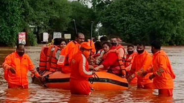 ভারত বন্যা : উদ্ধার অভিযান চালাতে ৩৮টি এনডিআরএফ টিম মোতায়েন