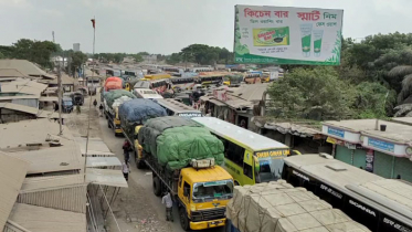 দৌলতদিয়া-পাটুরিয়ায় দীর্ঘ যানজট, ভোগান্তিতে যাত্রীরা