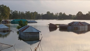 কুড়িগ্রামে নদ-নদীর পানি কমতে শুরু করেছে