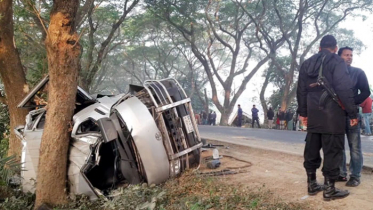 মাগুরায় সড়ক দুর্ঘটনায় র‌্যাবের দুই সদস্যসহ ৩ জন নিহত