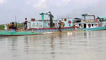 গলায় ছুরি ও হাত-পা বেঁধে বালুর ড্রেজারে ডাকাতি