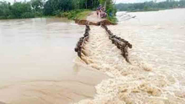 মৌলভীবাজারে নদ-নদীর পানি বিপৎসীমার ওপরে