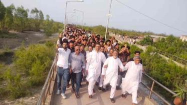 পছন্দের প্রার্থীকে ভোট দেওয়ার আহ্বান জানিয়েছেন মুক্তিযোদ্ধা রফিকুল ইসলাম